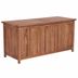 Záhradný úložný box teak Dekorhome 90 cm