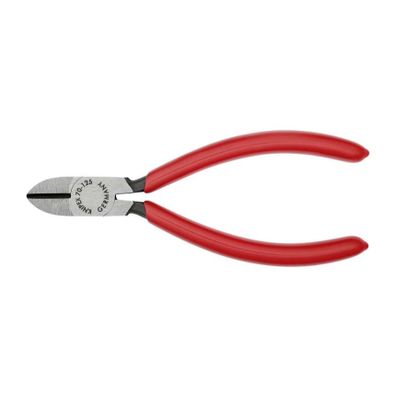 Bočné štípacie kliešte 125 mm KNIPEX 70 01 125 - leštená hlava, plastové puzdrá