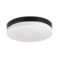 Prezent 67114 - Kúpeľňové stropné svietidlo PILLS 1xE27/60W/230V IP44 čierna