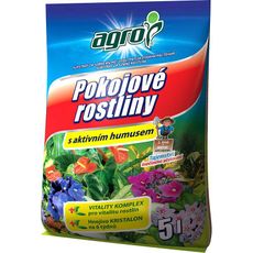 Agro substrát pro  pokojové rostliny, 5 l