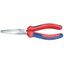 Kliešte pre mechanikov 190 mm KNIPEX 38 45 190 - chrómované, viaczložkové puzdrá