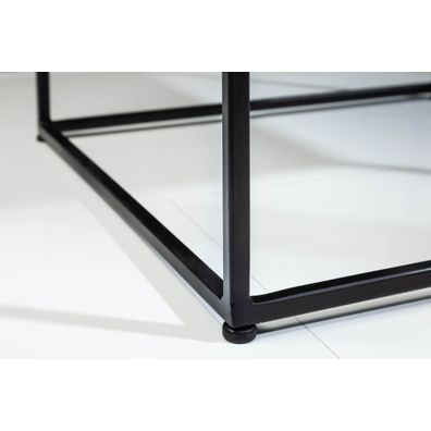 Konferenčný stolík Elements 50cm mramor biely