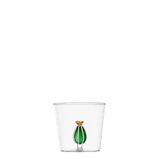 Pohár s kaktusom s jantárovým kvietom 350 ml - 983068
