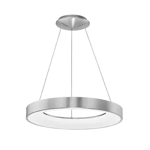 LED luster Rando Thin 60 3000K strieborná