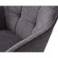 Tmavosivá jedálenská stolička Nolan – Unique Furniture