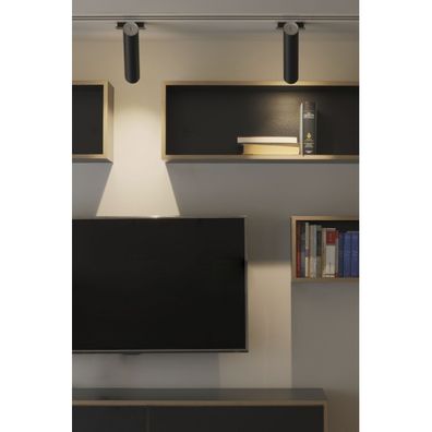 FARO 29874 - Nástenné svietidlo LINK 1xGU10/11W/230V čierna