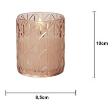LED sviečka na baterky (výška 10 cm) Flamme Romb – Star Trading
