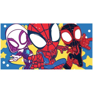 Bavlnená plážová osuška Spidey - motív Pripravení do akcie - 100% bavlna - 70 x 140 cm