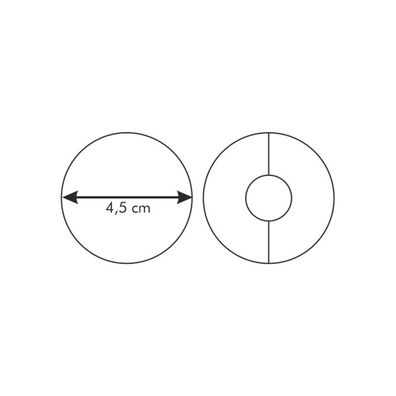 Linecké koliesko DELÍCIA ø 4,5 cm