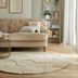 Flair Rugs koberce Kusový koberec Moderno Gigi Natural kruh - 160x160 (priemer) kruh cm