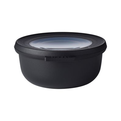 Potravinové škatuľky v súprave 3 ks Nordic black – Mepal