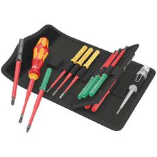 Wera 006608 Vymeniteľné skrutkovacie čepele Kraftform Kompakt VDE 16 extra slim 1 TIE (sada 16 ks)