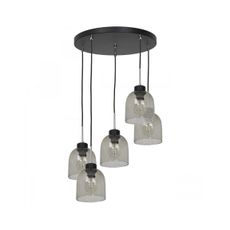 Luster na lanku BOGOTA 5xE27/60W/230V