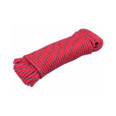 Extol Premium - Polypropylénová pletená šnúra 6mm x 20m červená