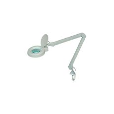 LED Stolná lampa s lupou LED/5W/230V biela