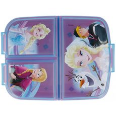 Multibox na desiatu Ľadové kráľovstvo - Frozen s 3 priehradkami