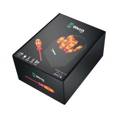 Wera 004310 Kraftform 2go 100 VDE skrutkovače (sada 11 ks)
