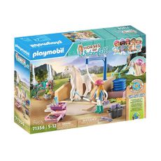 Playmobil Kone z vodopádu 71354 Isabella a levíča Umývací box