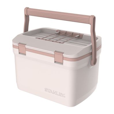 Svetloružový chladiaci box 15 l Adventure series Rose Quartz – Stanley