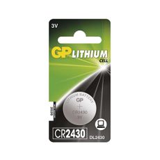 Lithiová batéria gombíková CR2430 GP LITHIUM 3V/300 mAh