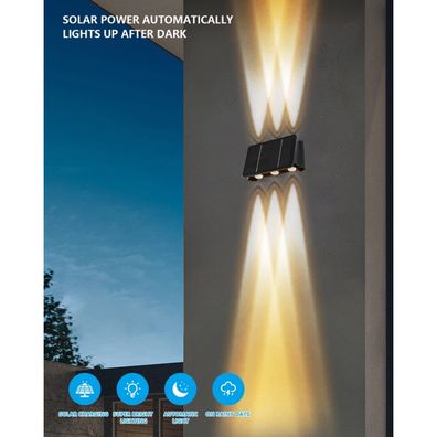 Immax 08491L - LED Solárne nástenné svietidlo so senzorom LED/2W/5V IP54