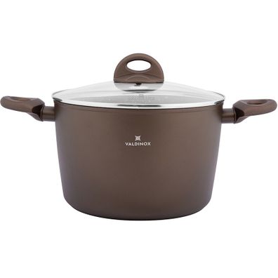 Valdinox Aurum Kastról s nepriľnavým povrchom s pokrievkou, 24 cm, 6 l