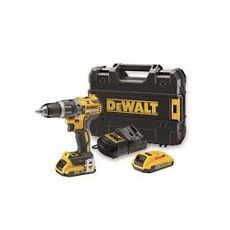Aku bezuhlíková vŕtačka/skrutkovač s príklepom DeWALT DCD796D2 18V XR Li-Ion 2x2,0 Ah + kufor
