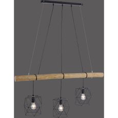 Leuchten Direkt 15503-18 - Luster na lanku EDGAR 3xE27/60W/230V