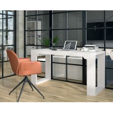 Estila Moderný minimalistický kancelársky stôl Lyon z masívneho dreva 150cm