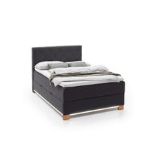 Xora BOXSPRINGOVÁ POSTEĽ, 140/200 cm antracitová