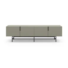 Zelenosivý TV stolík 200x63,5 cm Eldia – Marckeric