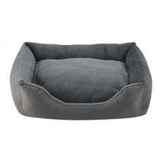 Pelech pre psov EILA M 60 x 48 x 18 cm | sivá