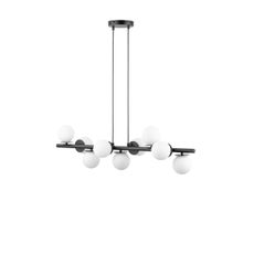 Luster na lanku AVOLA 9xG9/12W/230V čierna