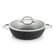 TESCOMA panvica hlboká PRESIDENT Stone s pokrievkou ø 26 cm , 26 cm