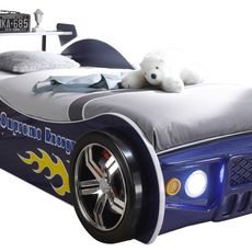XXXL POSTEĽ – AUTO, 90/200 cm, modrá