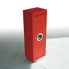 Radius design cologne Schránka na balíky RADIUS DESIGN (LETTERMANN standing ovation 1 red 600R) červená
