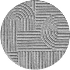 Svetlosivý okrúhly koberec ø 200 cm Art – Ayyildiz Carpets