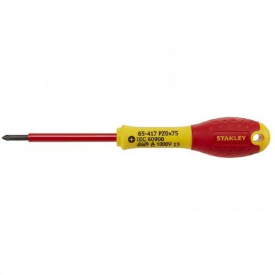 Skrutkovač Pozidriv izolovaný Pz2x125mm Stanley FatMax 1-65-419