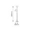 Rabalux 2708 - Stojaca lampa MARIAN 2xE27/60W/230V