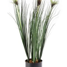 Mondex Umelá kvetina GRASS 64 cm zelená/hnedá