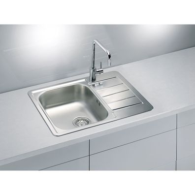 ALVEUS 1125356 - Kuchynský drez LINE 61,5x50 cm matná oceľ/satén