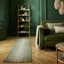 Flair Rugs koberce Behúň Mottle Jute Ombre Green - 60x230 cm