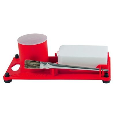 Plastový držiak/box na štetec, pastu a kameň