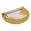 Okrovožltý detský koberec ø120 cm Bohemian Bird Miel – Nattiot
