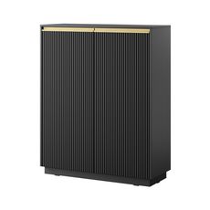 Piaski Komoda Royal II 104 cm KW černá/zlatá