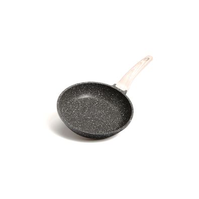 KONDELA Karote hliníková panvica s nepriľnavým povrchom 26 cm mramor