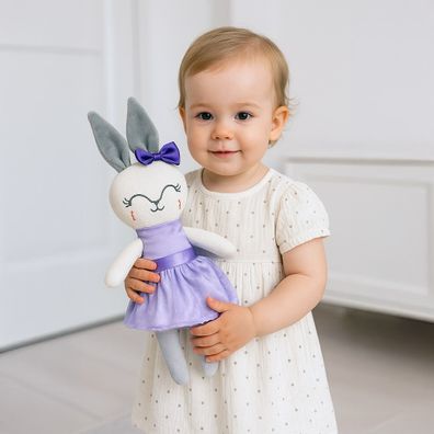 Baby Mix Plyšová hračka Rabbit, 40 x 11 cm