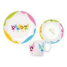 Porcelánová detská jedálenská súprava 3 ks Bambini – Tescoma