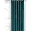 Zamatový dimout záves v petrolejovej farbe 265x270 cm Velto – Filumi