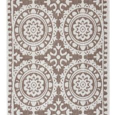 NORTHRUGS - Hanse Home koberce Behúň Twin Supreme 105445 Linen – na von aj na doma - 80x350 cm